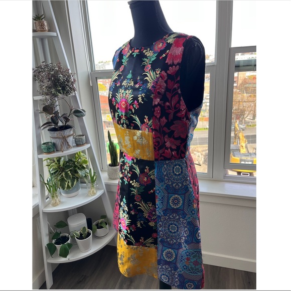 Alice & Olivia multicolored patterned dress - Picture 2 of 5